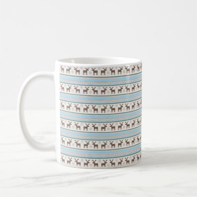 Skandinavisches Muster Kaffeetasse (Links)