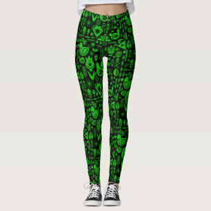 Skandinavisches Muster Kunst Leggings