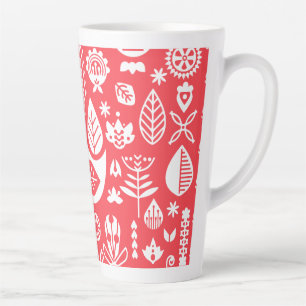 Skandinavisches Muster Kunst Milchtasse