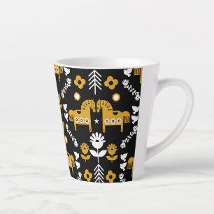 Skandinavisches Pferdervolk Milchtasse