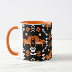 Skandinavisches Pferdervolk Tasse