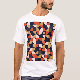 Skandinavisches Poster für einfache Formen, Geomet T-Shirt