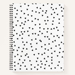 Skandinavisches Triangle-Muster Notizbuch