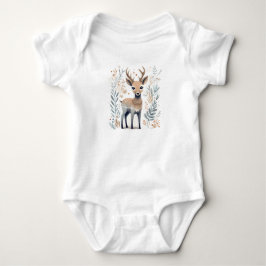 Skandinavisches Volkskind Hirsch Baby Bodysuit Baby Strampler