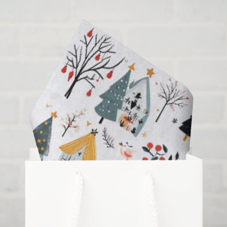 Skandinavisches Weihnachten   Seidenpapier