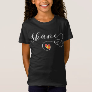 Skåne Flag Heart, Schweden, Scania T - Shirt