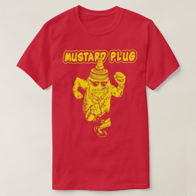 Skankin Plug Mustard Plug T-Shirt (Design vorne)