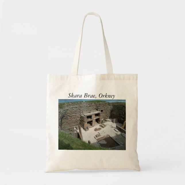 Skara Brae-Taschen-Tasche Tragetasche (Vorne)