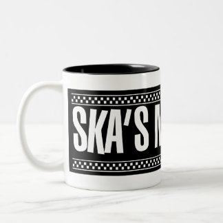 Skas nicht tot! - Weiß Zweifarbige Tasse