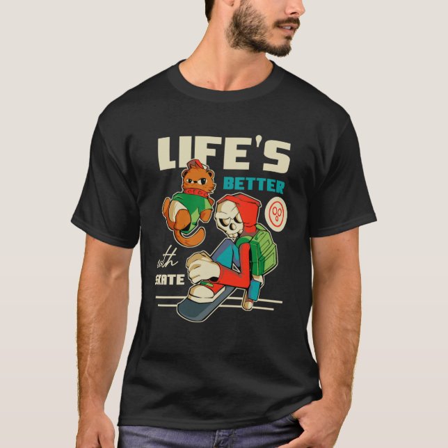 Skate 2025 am beliebtesten T-Shirt (Vorderseite)
