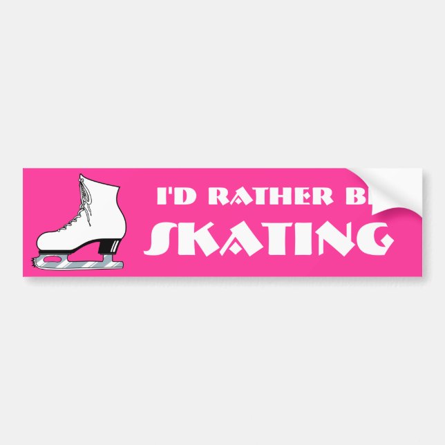Skate Autoaufkleber (Vorne)