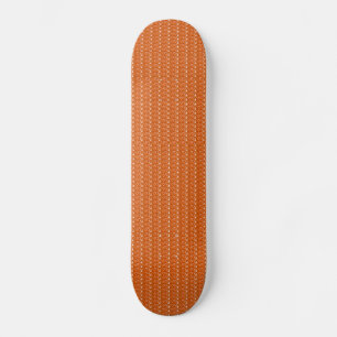 Skate Board Orange Glitzer Skateboard