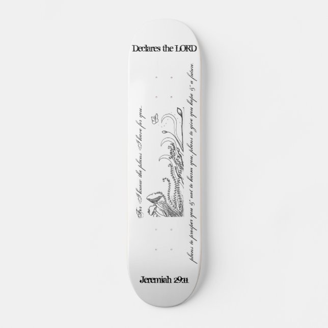 Skate-Brett - Jeremias Skateboard (Vorderseite)