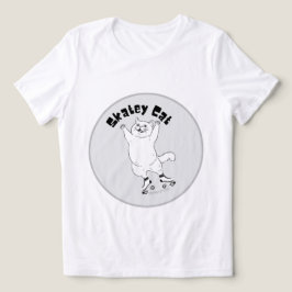 Skate Cat T-Shrit Tri-Blend Shirt
