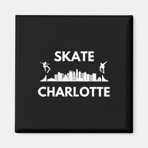 Skate Charlotte Nc Skateboarding-Fans Charlotte Sk Magnet