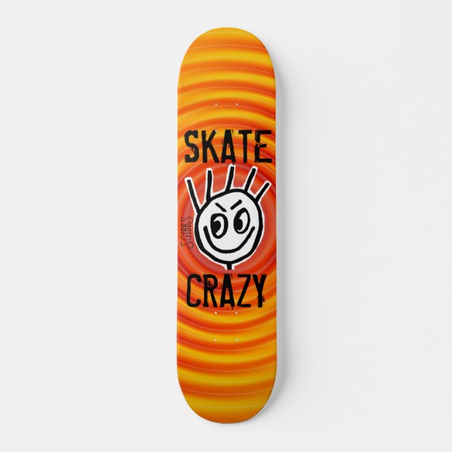 Skate Crazy, Stakeboards, Funny Skateboard (Vorne)
