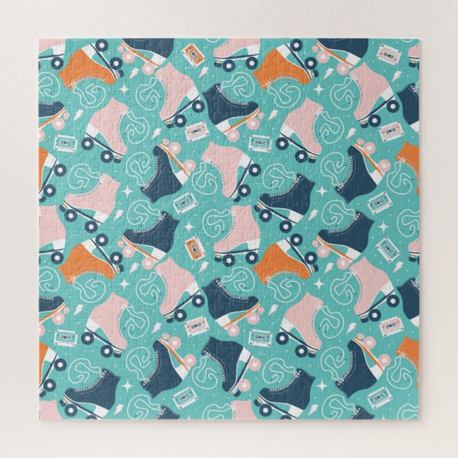 Skate der Retro-Roller: Vintage Kassette (Vertikal)