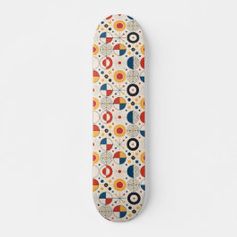 Skate diseño geométrico skateboard