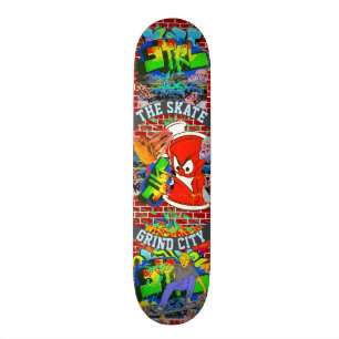 Skate Grind City Skateboard