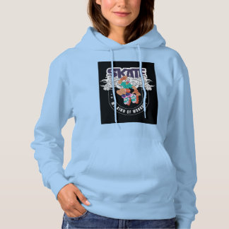 Skate My Kind of Workout Skate Grafik Damen Hoodie