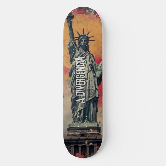 Skate New York A Divergência Skateboard (Vorderseite)
