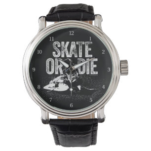 Skate oder Die (Hockey) Armbanduhr
