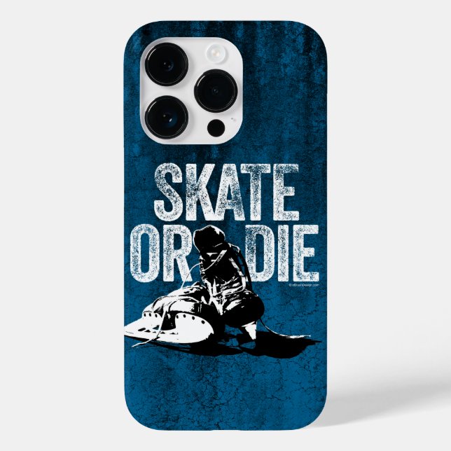 Skate oder Die (Hockey) Case-Mate iPhone 14 Pro Hülle (Rückseite)