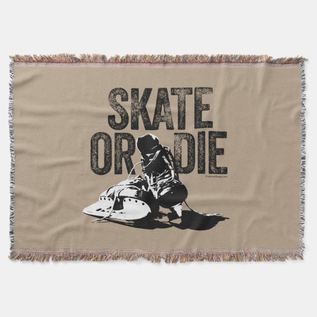 Skate oder Die (Hockey) Decke (Vorderseite)