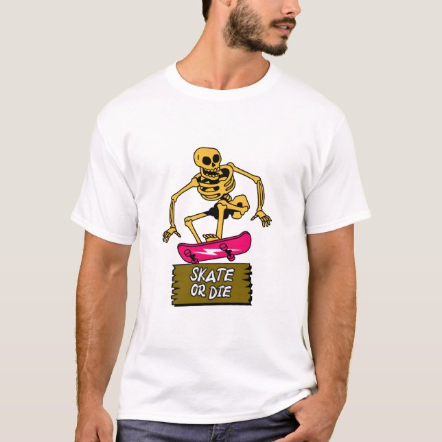 Skate oder die T-Shirt (Vorderseite)