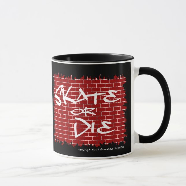 Skate oder Die Tasse (Rechts)