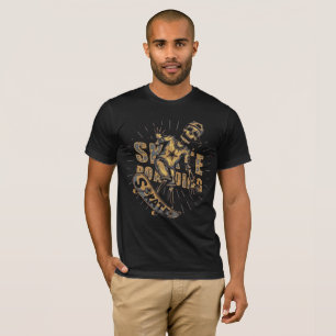 Skate oder Niedergang - Vintages Skeletton-T-Shirt T-Shirt
