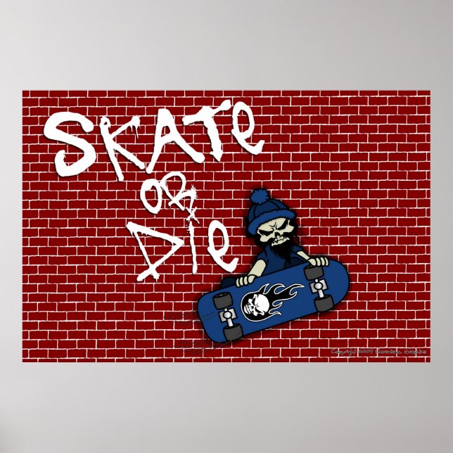 Skate or Die Poster (Vorne)