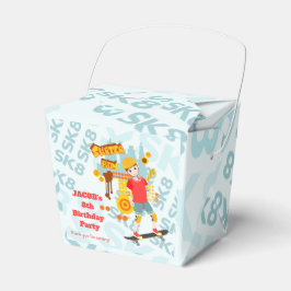 Skate Park Fun Boy Geburtstagsparty Geschenkschachtel