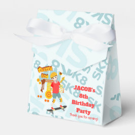 Skate Park Fun Boy Geburtstagsparty Geschenkschachtel