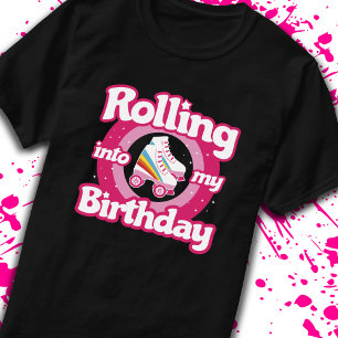 Skate Party - Roller Rink Roller Skaten Geburtstag T-Shirt