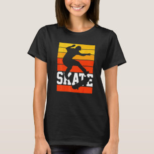 Skate Skateboarder Skateboarding Retro T-Shirt