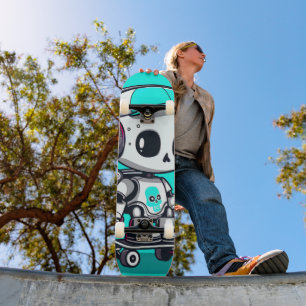 Skate SkullBot Skateboard