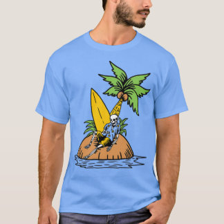 Skate und Surfen auf der StreetBoardBodyboardingSu T-Shirt
