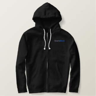 skateblock bestickter hoodie
