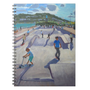 Skateboaders Teignmouth 2012 Notizblock