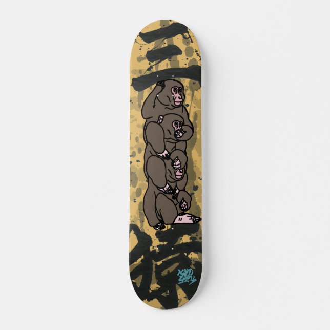 SKATEBOARD 三猿-見猿聞か猿言わ猿- (Devant)