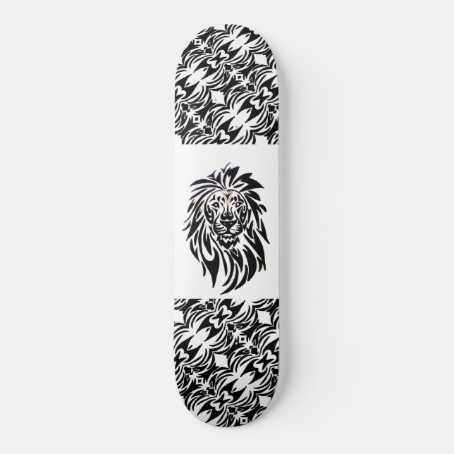 Skateboard 010 - African Lion (Vorderseite)