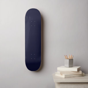Skateboard #014 Collection de couleurs foncées de la marine