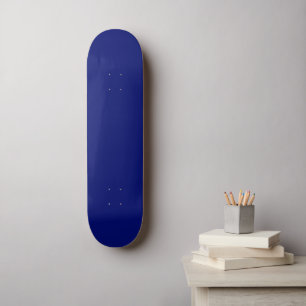 Skateboard #017 Collection de couleurs bleu royal foncé