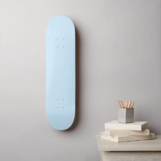 Skateboard #026 Pale Blue Lily Color Collection