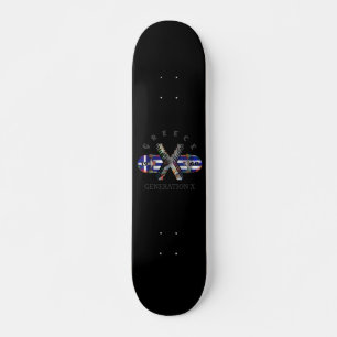 Skateboard 1960's Génération X Greece
