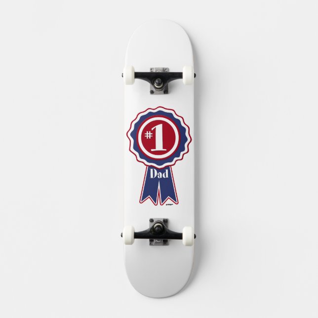 Skateboard #1 Papa - Bonne Fête des pères (Recto)