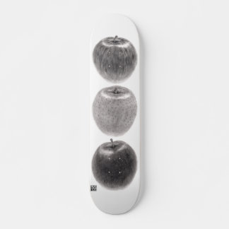 SKATEBOARD 3個のりんご　縦