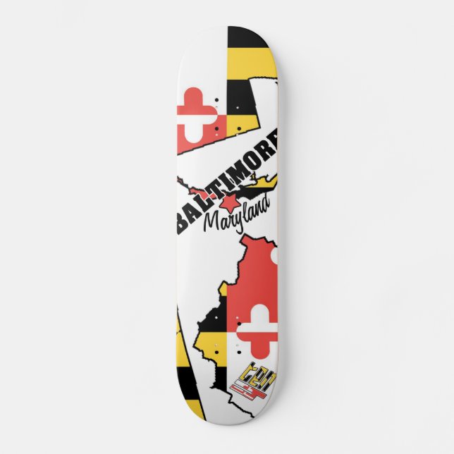 Skateboard 4ten : Baltimore, le Maryland 1 (Recto)