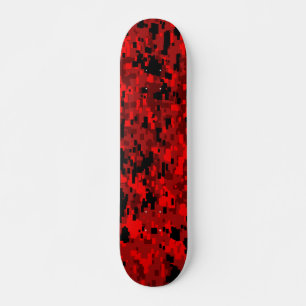 Skateboard 7 3/4 plate-forme. Camo/rouge de Digitals